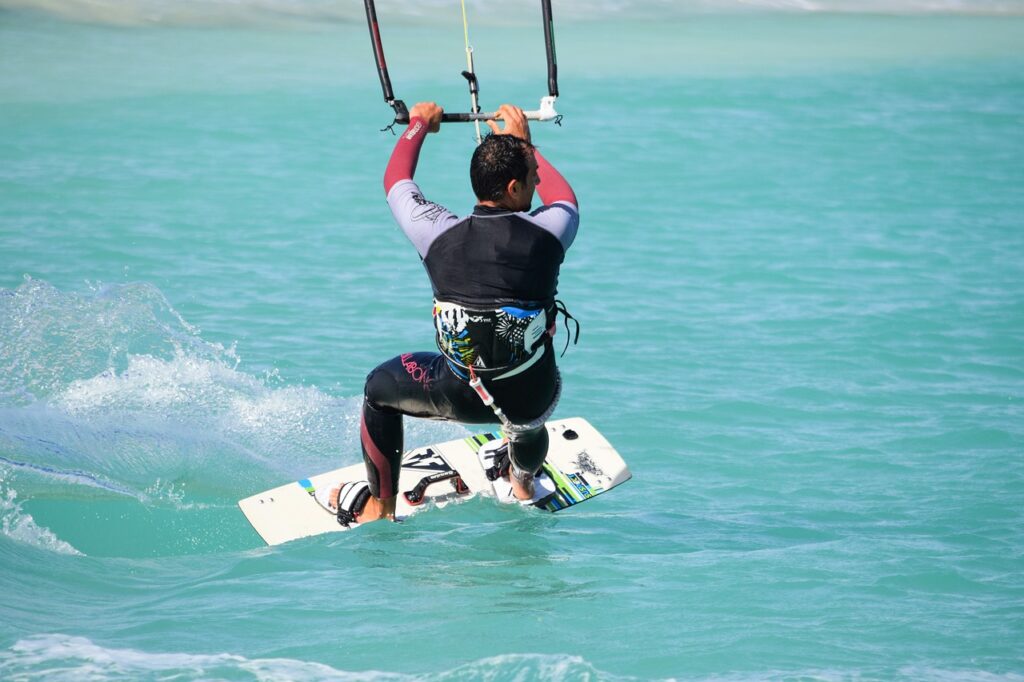 Ride upwind kiteboarding indonesia