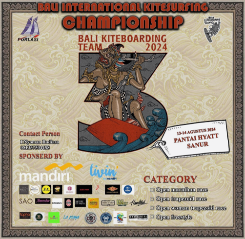 Bali Sanur kitesurf competition 2024