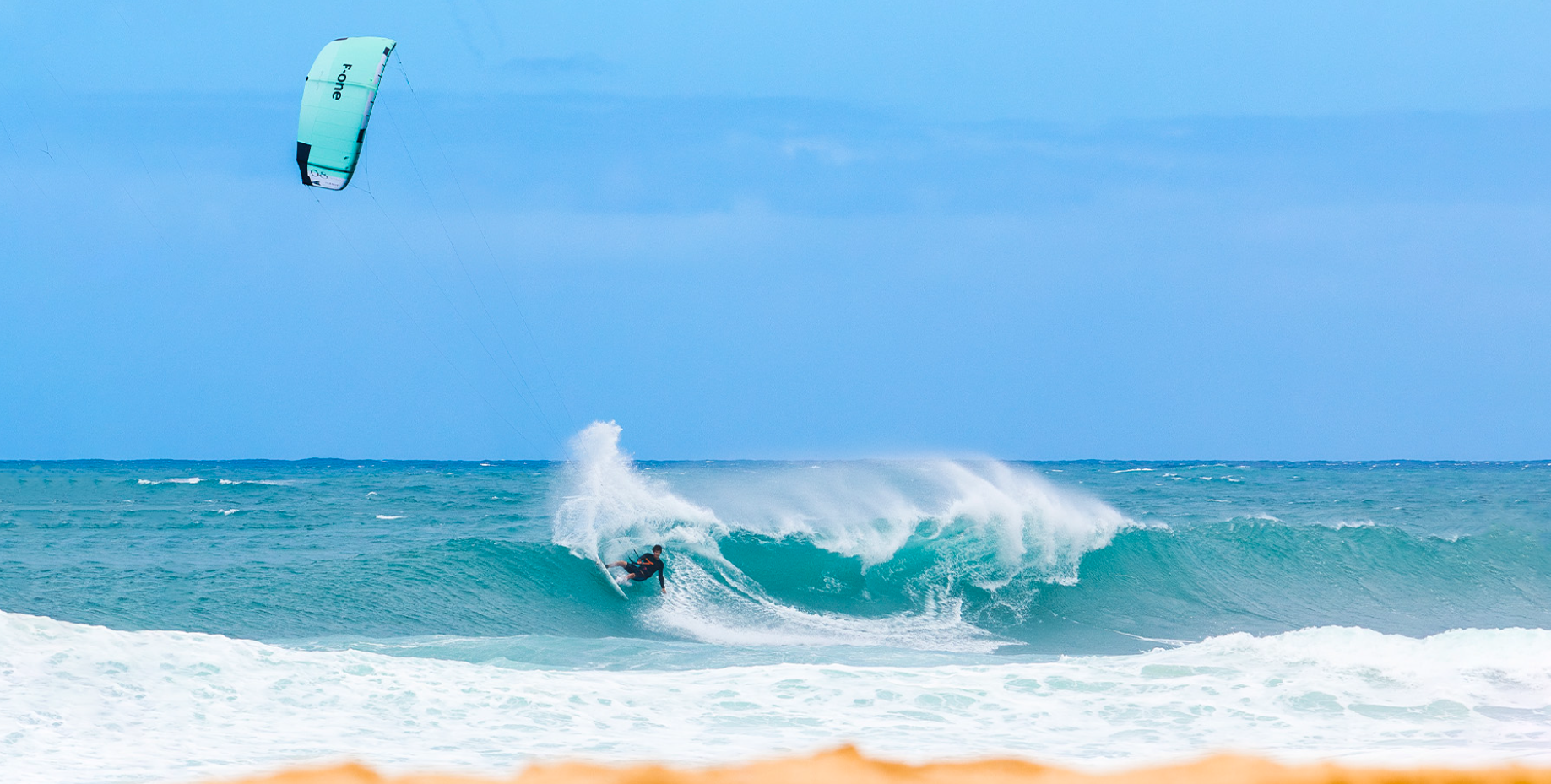 Wave riding F-One